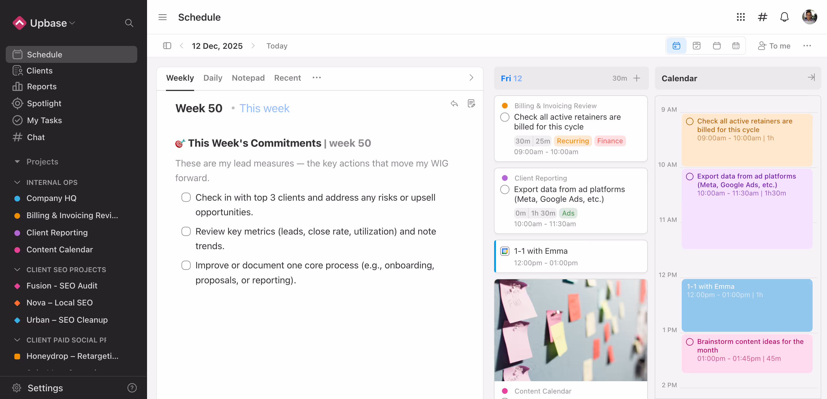 Keep your team focused to hit every client deadline